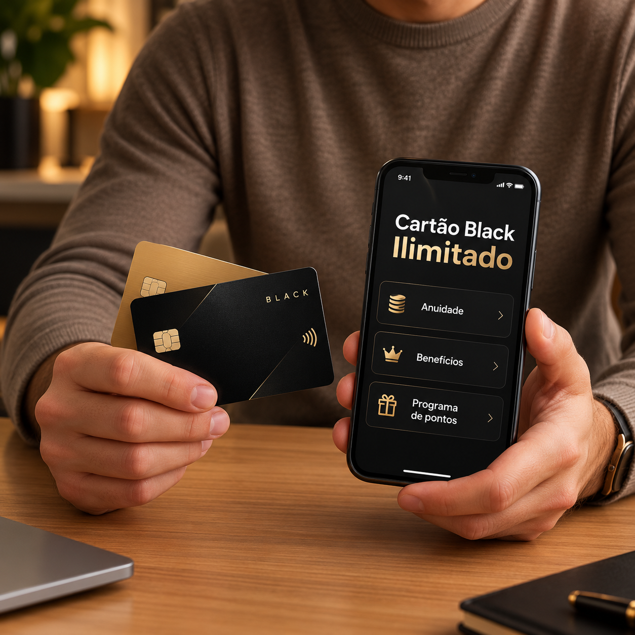 Cartão Black_ Luxo e Benefícios em Comparação 02
